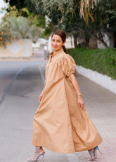 Ayanna Dress In Organic Cotton Poplin